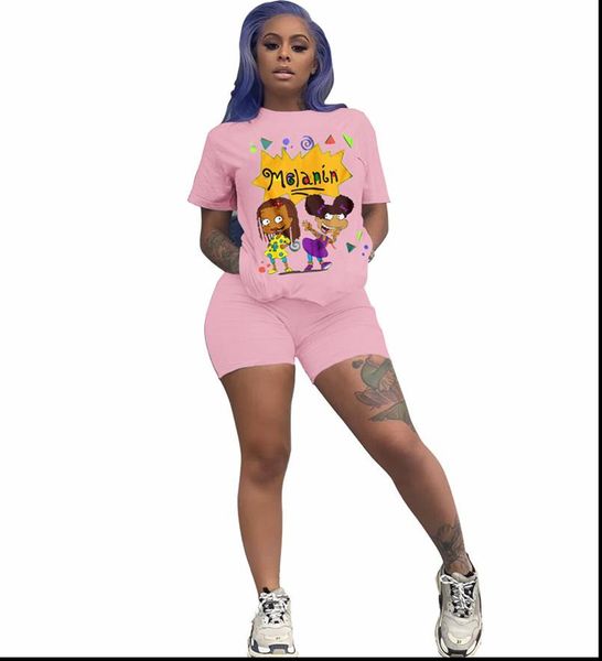 fitness biker shorts set lounge set tracksuit women summer clothes t shirt two piece set cartoon print jogging femme 2020, Gray
fitness biker shorts set lounge set tracksuit women summer clothes t shirt two piece set cartoon print jogging femme 2020, Gray