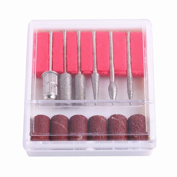 nail art equipment 12pcs drill set milling cutter stainless steel manicure pedicure clean bits electric machine accessory file polish, Silver
nail art equipment 12pcs drill set milling cutter stainless steel manicure pedicure clean bits electric machine accessory file polish, Silver