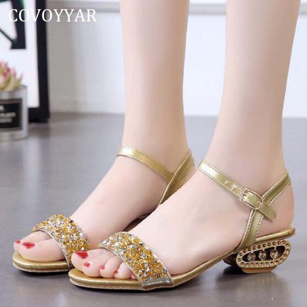 covoyyar crystal women sandals 2020 summer thick heel ladies sandals buckle squre toe shoes for woman wss4004, Black
covoyyar crystal women sandals 2020 summer thick heel ladies sandals buckle squre toe shoes for woman wss4004, Black
