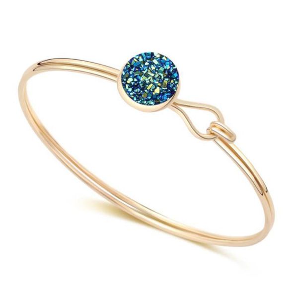 bangle doreenbeads 2021 resin drusy jewelry for women bangles bracelets gold ab color round can open 21cm(8 2/8") long, 1 piece, Black
bangle doreenbeads 2021 resin drusy jewelry for women bangles bracelets gold ab color round can open 21cm(8 2/8") long, 1 piece, Black