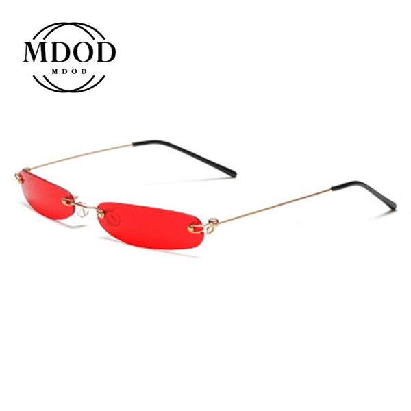sunglasses small narrow women2021 vintage rimless womens mens red shades metal frames eyewearoculos uv400, White;black
sunglasses small narrow women2021 vintage rimless womens mens red shades metal frames eyewearoculos uv400, White;black