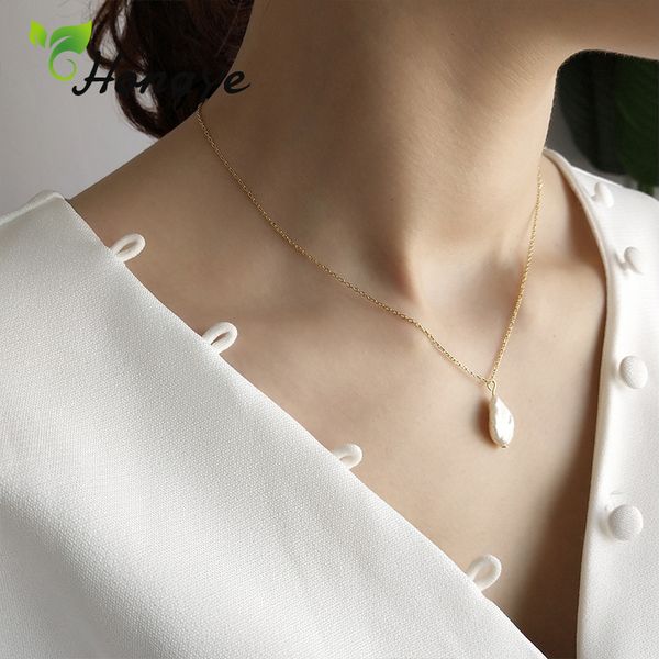 baroque pearl pendant necklace for women simple design personalized neck chain summer collar jewelry decorative long necklace, Silver
baroque pearl pendant necklace for women simple design personalized neck chain summer collar jewelry decorative long necklace, Silver