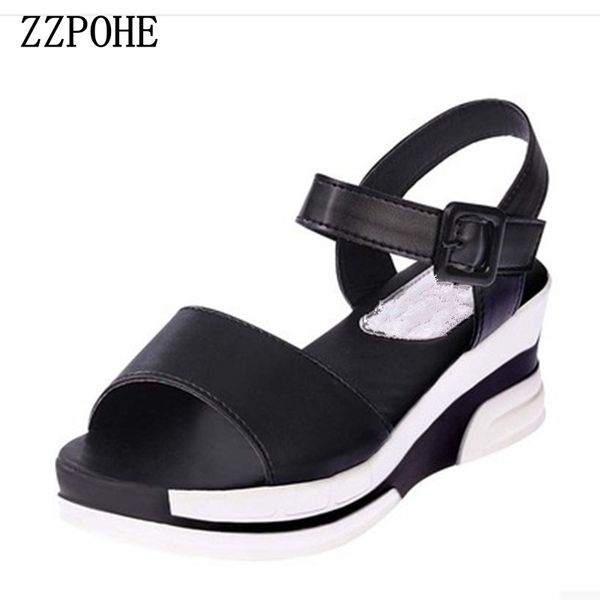 dress shoes zzpohe 2021 summer woman platform high heels white sandals women soft leather casual open toe wedges ladies, Black
dress shoes zzpohe 2021 summer woman platform high heels white sandals women soft leather casual open toe wedges ladies, Black
