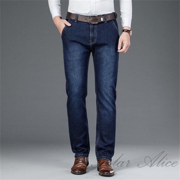 2020 men's fall/winter new straight jeans plus size brand stretch business casual pants, Blue
2020 men's fall/winter new straight jeans plus size brand stretch business casual pants, Blue