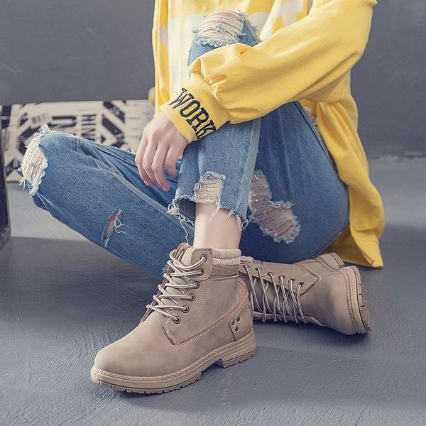 women's lace up low heel work pu leather winter snow warm comfortable ankle boots for woman plus velvet t200909, Black
women's lace up low heel work pu leather winter snow warm comfortable ankle boots for woman plus velvet t200909, Black