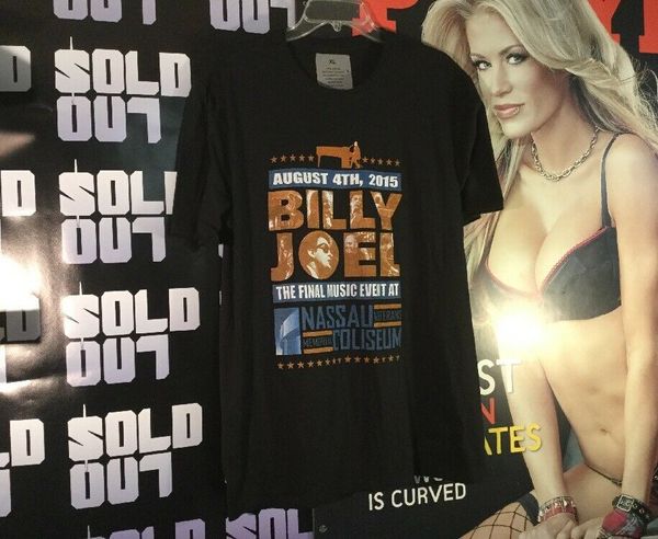 vnds billy joel nassau coliseum men's t-shirt black short sleeve xl 100% cotton print short sleeve t shirt
vnds billy joel nassau coliseum men's t-shirt black short sleeve xl 100% cotton print short sleeve t shirt