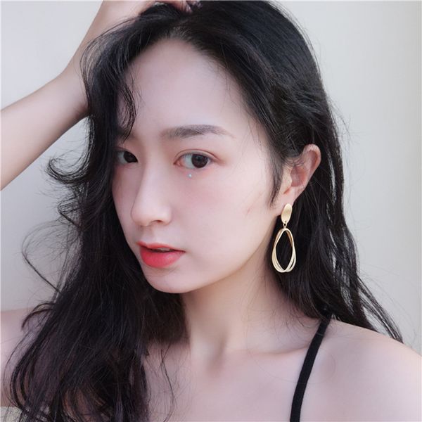 aensoa korean gold metal earrings for women 2020 irregular unique geometric statement drop earrings fashion jewelry, Silver
aensoa korean gold metal earrings for women 2020 irregular unique geometric statement drop earrings fashion jewelry, Silver