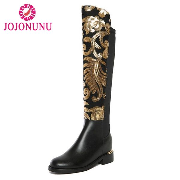 boots fitwee size 34-42 women genuine leather print zipper round toe knee vintage mature shoes footwear, Black
boots fitwee size 34-42 women genuine leather print zipper round toe knee vintage mature shoes footwear, Black