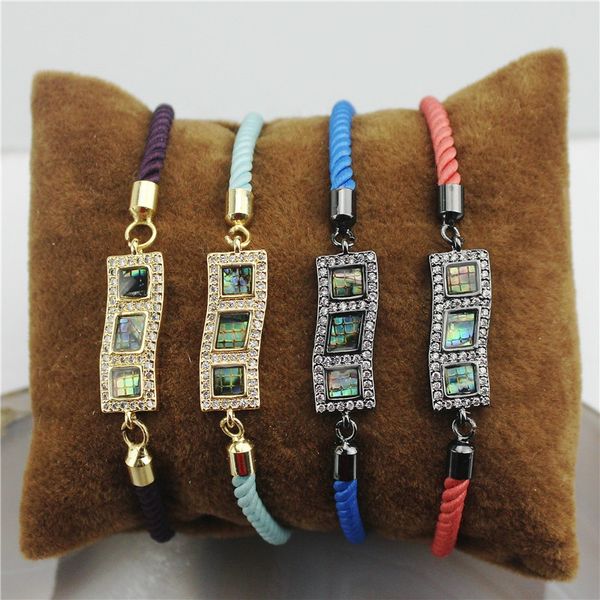 10pcs/lot new design abalone shell connector cz bracelet,plated cubic zircon component,popular bracelet wholesale, Black
10pcs/lot new design abalone shell connector cz bracelet,plated cubic zircon component,popular bracelet wholesale, Black