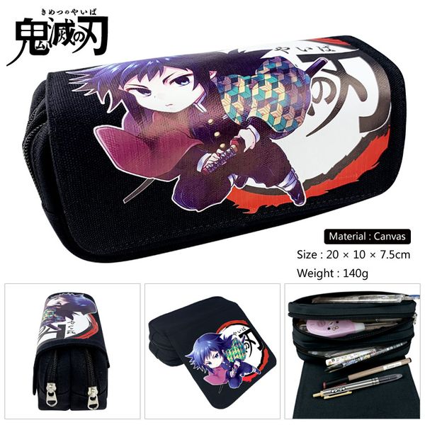 demon slayer: kimetsu no yaiba tomioka giyuu cosplay canvas pen pencil case zipper stationery box gift
demon slayer: kimetsu no yaiba tomioka giyuu cosplay canvas pen pencil case zipper stationery box gift