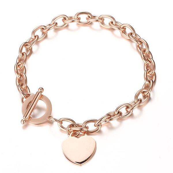 womens bracelets love heart charm rose gold black titanium steel stainless chain bangle creative gift trendy fashion
womens bracelets love heart charm rose gold black titanium steel stainless chain bangle creative gift trendy fashion