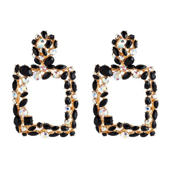 new arrival big square alloy frame with full inlaid multi style artificial diamonds fashion women earrings wholesale, Silver
new arrival big square alloy frame with full inlaid multi style artificial diamonds fashion women earrings wholesale, Silver
