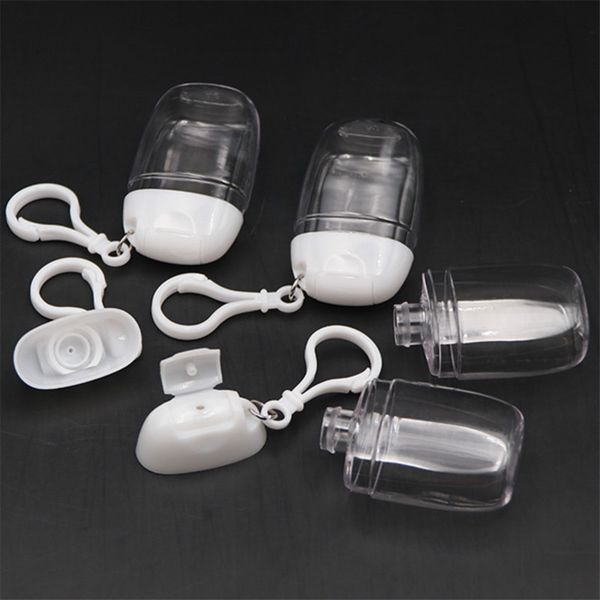 for 30ml no-wash hand sanitizer bottle petg portable traval cosmetic empty bottle designer flip-open cover bottles with hook f91004
for 30ml no-wash hand sanitizer bottle petg portable traval cosmetic empty bottle designer flip-open cover bottles with hook f91004