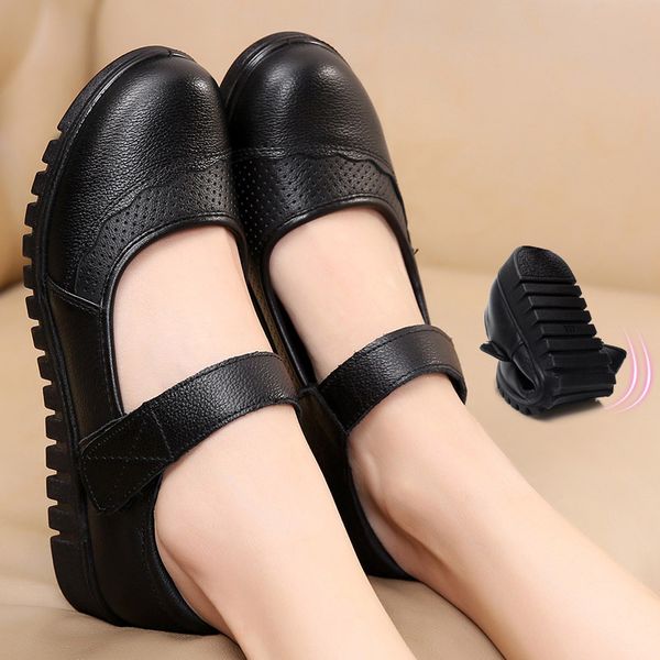 shoes flats moccasins slip on loafers genuine leather ballet shoes fashion casual ladies footwear soft women flats, Black
shoes flats moccasins slip on loafers genuine leather ballet shoes fashion casual ladies footwear soft women flats, Black