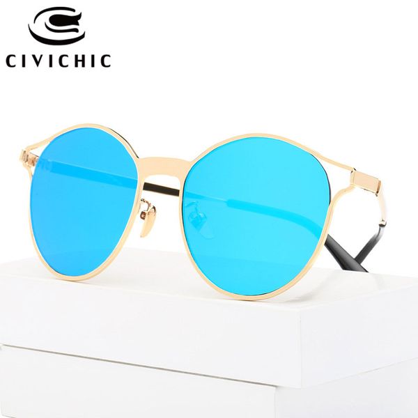 civichic fashion hd men sunglasses oval lady mirror coating eyewear hipster uv400 sun glasses retro alloy e269, White;black
civichic fashion hd men sunglasses oval lady mirror coating eyewear hipster uv400 sun glasses retro alloy e269, White;black