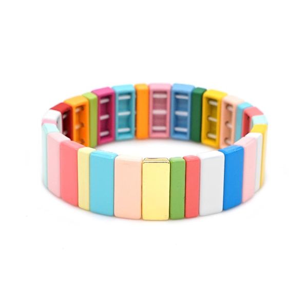 shinus bangles for women rainbow beaded bracelets enamel tile bracelet jewelry pulseras mujer 2020 gift bohemian armband, Golden;silver
shinus bangles for women rainbow beaded bracelets enamel tile bracelet jewelry pulseras mujer 2020 gift bohemian armband, Golden;silver