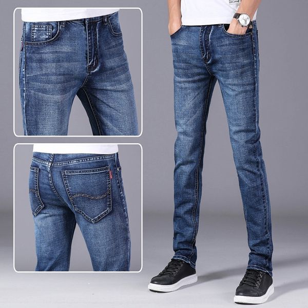 smoky gray men's spring summer jeans and jeans straight slim thin fashion brand summer men's casual loose pants lpg7h, Blue
smoky gray men's spring summer jeans and jeans straight slim thin fashion brand summer men's casual loose pants lpg7h, Blue