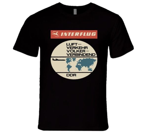 fashion interflug east german airline luft verkehr volker t shirt casual tee shirts
fashion interflug east german airline luft verkehr volker t shirt casual tee shirts