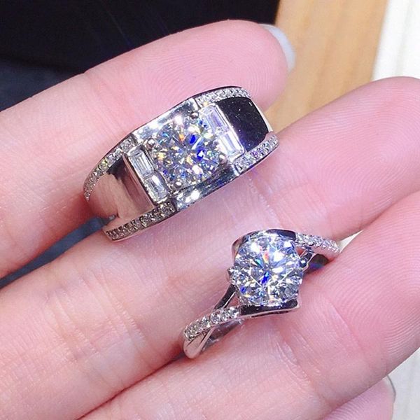 fashion design zircon diamonds gemstones rings for men women lover white gold silver color bague bijoux jewelry couple gifts, Golden;silver
fashion design zircon diamonds gemstones rings for men women lover white gold silver color bague bijoux jewelry couple gifts, Golden;silver