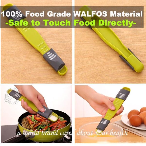 walfos measure cup double end eight stalls adjustable scale measuring spoons metering spoon baking tool kitchen accessories
walfos measure cup double end eight stalls adjustable scale measuring spoons metering spoon baking tool kitchen accessories