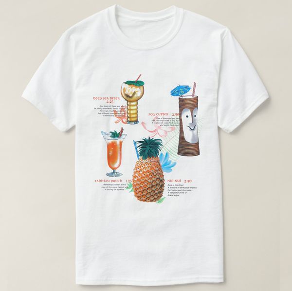 2019 printed men t shirt cotton short sleeve vintage retro kitsch tiki cocktails menu t-shirt women tshirt
2019 printed men t shirt cotton short sleeve vintage retro kitsch tiki cocktails menu t-shirt women tshirt