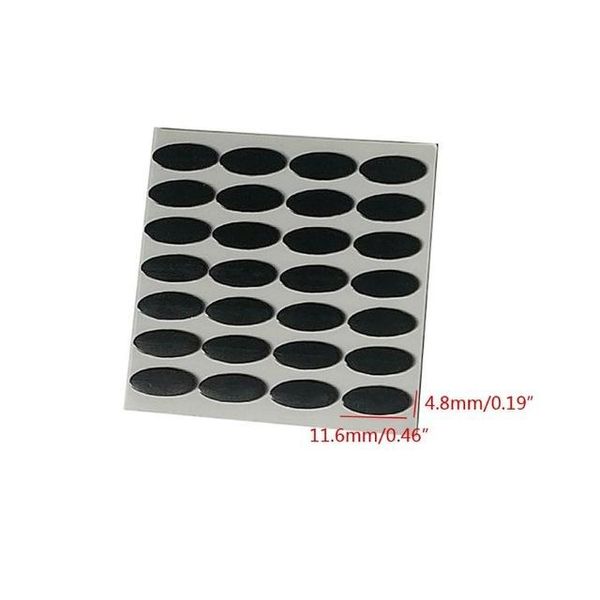 pads 28pcs 0.6mm 11.64.8mm diy feet mouse skates for a4tech 7 x-760 mouse