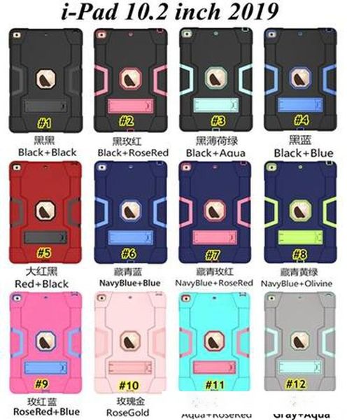 for ipad 10.2 inch (2019) 7th generation kickstand silicone protective cover colorful shockproof defender tablets case
for ipad 10.2 inch (2019) 7th generation kickstand silicone protective cover colorful shockproof defender tablets case