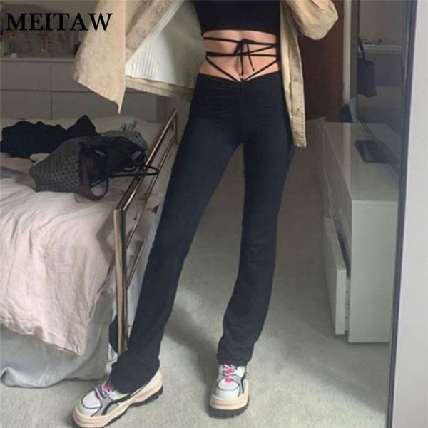 women's pants & capris 2021 female bandage straight women high waist black trousers spring autumn korean pant streetwear, Black;white
women's pants & capris 2021 female bandage straight women high waist black trousers spring autumn korean pant streetwear, Black;white