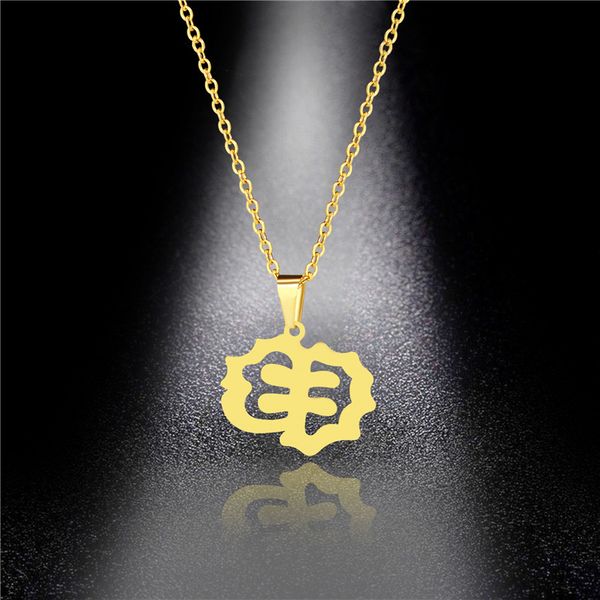 pendant necklaces women's jewelry necklace stainless steel geometric pattern clavicle chain accessories, Silver
pendant necklaces women's jewelry necklace stainless steel geometric pattern clavicle chain accessories, Silver