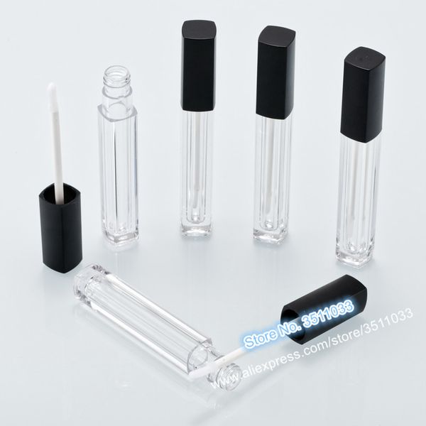 5ml cosmetic lip gloss tube plastic black lid empty clear lip gloss tube beauty liquid lipstick refillable bottle lipgloss
5ml cosmetic lip gloss tube plastic black lid empty clear lip gloss tube beauty liquid lipstick refillable bottle lipgloss