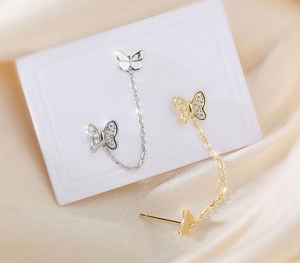 donarsei 925 sterling silver 2020 new fashion butterfly earrings for women female bling rhinestone animal stud earrings88, Golden;silver
donarsei 925 sterling silver 2020 new fashion butterfly earrings for women female bling rhinestone animal stud earrings88, Golden;silver