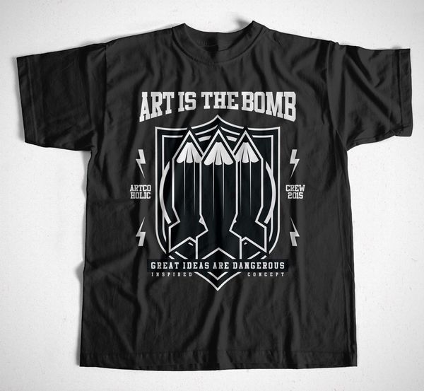 t-shirt art is the bomb s-xxxl viele farben streetart graffiti urban neu more size and colors
t-shirt art is the bomb s-xxxl viele farben streetart graffiti urban neu more size and colors