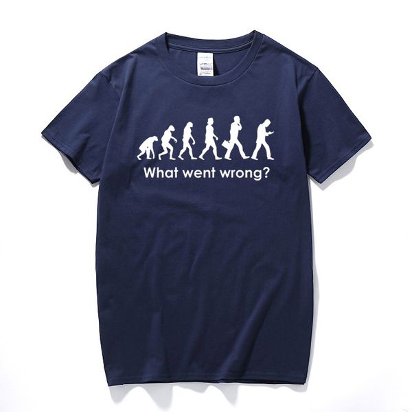 what went wrong funny printed mens t shirt evolution joke novelty slogan gift tee shirt cotton short sleeve t-shirt camisetas
what went wrong funny printed mens t shirt evolution joke novelty slogan gift tee shirt cotton short sleeve t-shirt camisetas