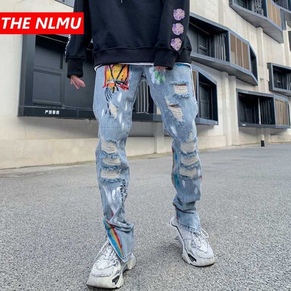 2020 blue hole skinny jeans men streetwear destroyed ripped jeans homme hip hop graffiti print pencil biker denim pants wq132
2020 blue hole skinny jeans men streetwear destroyed ripped jeans homme hip hop graffiti print pencil biker denim pants wq132