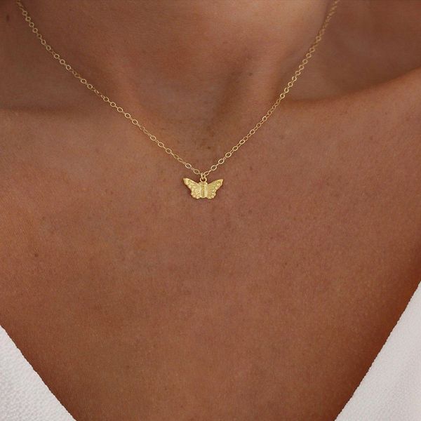 butterfly necklace women aesthetic butterfly pendant chains necklace women's jewelry accessories wholesale collier kpop, Silver
butterfly necklace women aesthetic butterfly pendant chains necklace women's jewelry accessories wholesale collier kpop, Silver