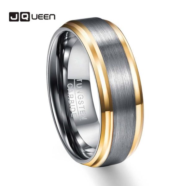 wedding rings 100% tungsten carbide ring multi-size arrival party gold color brushed men anillos para hombres pierscienie, Slivery;golden
wedding rings 100% tungsten carbide ring multi-size arrival party gold color brushed men anillos para hombres pierscienie, Slivery;golden