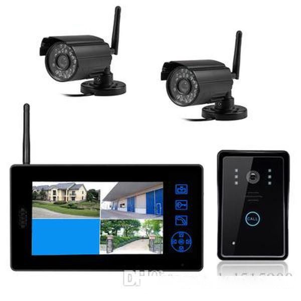 lcd 7 inch color display wireless video doorbell multi-function wireless long-distance night vision video type with monitoring four pictures
lcd 7 inch color display wireless video doorbell multi-function wireless long-distance night vision video type with monitoring four pictures