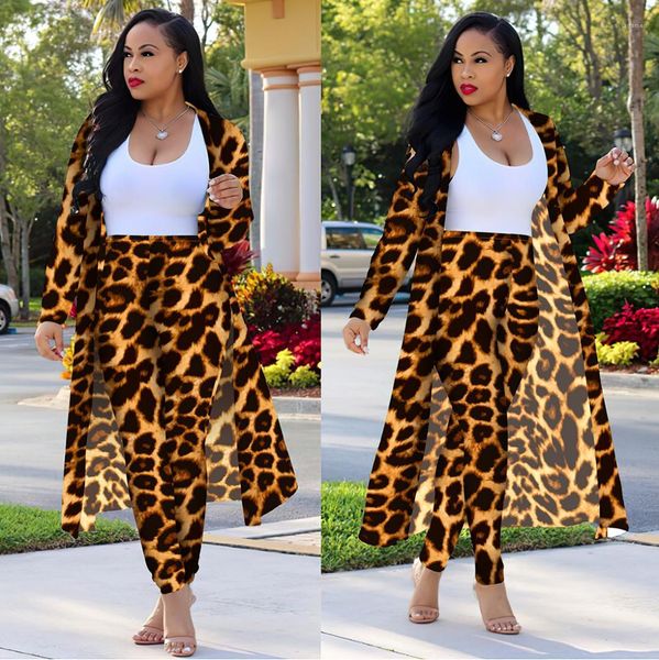 ladies clothing casual fashion female two piece sets leopard print cardigan womens 2pcs summer long clothes loose, White
ladies clothing casual fashion female two piece sets leopard print cardigan womens 2pcs summer long clothes loose, White