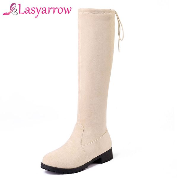 boots lasyarrow casual ladies footwear low square heels round toe platform botas mujer lace up knee high motorcycle f439, Black
boots lasyarrow casual ladies footwear low square heels round toe platform botas mujer lace up knee high motorcycle f439, Black