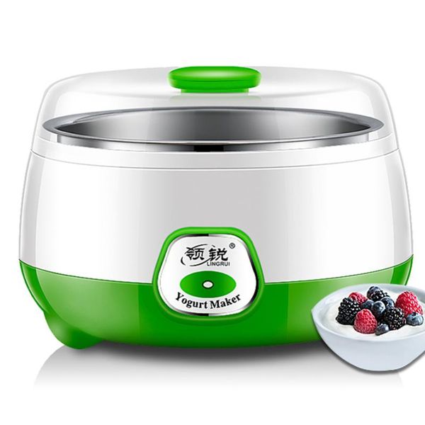 yogurt makers 220v 800ml electric automatic maker machine caso yoghurt diy cup tool plastic stainless steel container
yogurt makers 220v 800ml electric automatic maker machine caso yoghurt diy cup tool plastic stainless steel container