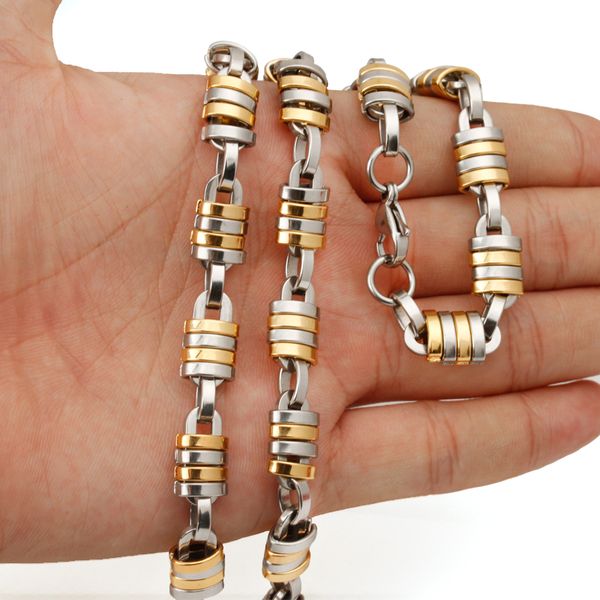 chains granny chic 316l stainless steel necklace 9mm geometric byzantine link chain men women fashion jewelry 7-40 inch, Silver
chains granny chic 316l stainless steel necklace 9mm geometric byzantine link chain men women fashion jewelry 7-40 inch, Silver