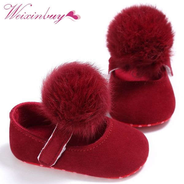 lovely cute infant baby girl shoes toddler pre-walkers princess hair ball crib shoes 0-18m
lovely cute infant baby girl shoes toddler pre-walkers princess hair ball crib shoes 0-18m