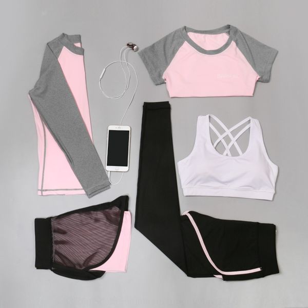 korean style new yoga outdoor sports vest outdoor sports suit women's fitness suit quick-drying vest pants five-piece set kkfpg, Gray
korean style new yoga outdoor sports vest outdoor sports suit women's fitness suit quick-drying vest pants five-piece set kkfpg, Gray