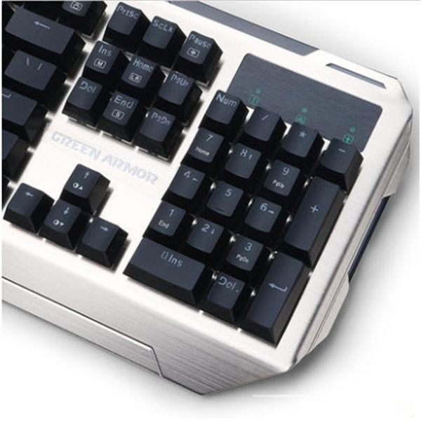 e element x-3000 mechanical keyclick 104 bonding gold version cool backlit wired e-sports game mechanical keyboard 
e element x-3000 mechanical keyclick 104 bonding gold version cool backlit wired e-sports game mechanical keyboard