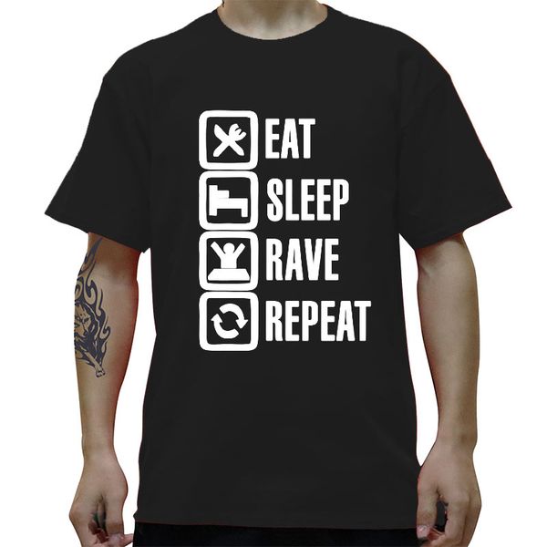 eat sleep rave repeat letter summer t-shirts for men fashion casual clothing streetwear fitness t shirt
eat sleep rave repeat letter summer t-shirts for men fashion casual clothing streetwear fitness t shirt