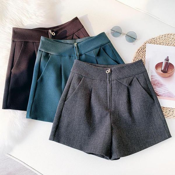 2020 autumn & winter new women simple black thin loose wide-leg suit shorts western style high waist casual shorts ing, White;black
2020 autumn & winter new women simple black thin loose wide-leg suit shorts western style high waist casual shorts ing, White;black