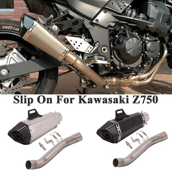 slip on for z750 2007 - 2013 motorcycle exhaust escape modified motorbike middle link pipe muffler db killer
slip on for z750 2007 - 2013 motorcycle exhaust escape modified motorbike middle link pipe muffler db killer