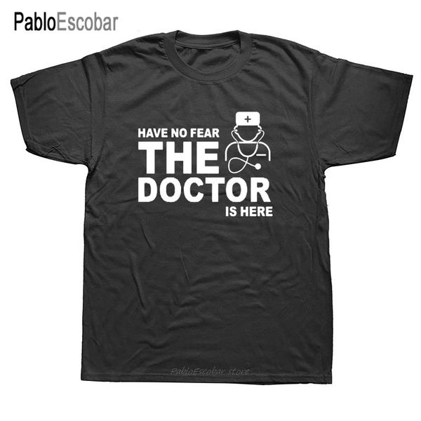 have no fear the doctor is here t shirt men summer fashion short sleeve cotton doctor t shirts men camisetas t-shirt
have no fear the doctor is here t shirt men summer fashion short sleeve cotton doctor t shirts men camisetas t-shirt