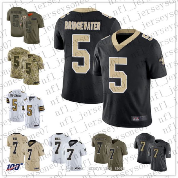 2020 custom mens women youth new orleans saints 5 teddy bridgewater 7 taysom hill black football 100th season vapor limited jersey, Black;red
2020 custom mens women youth new orleans saints 5 teddy bridgewater 7 taysom hill black football 100th season vapor limited jersey, Black;red