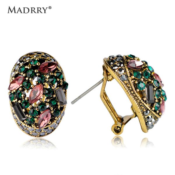 stud madrry vintage rhinestone earrings colorful crystal for personality women piercing brincos bijuterias pendientes drop, Golden;silver
stud madrry vintage rhinestone earrings colorful crystal for personality women piercing brincos bijuterias pendientes drop, Golden;silver